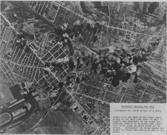 bucureștiul bombardat