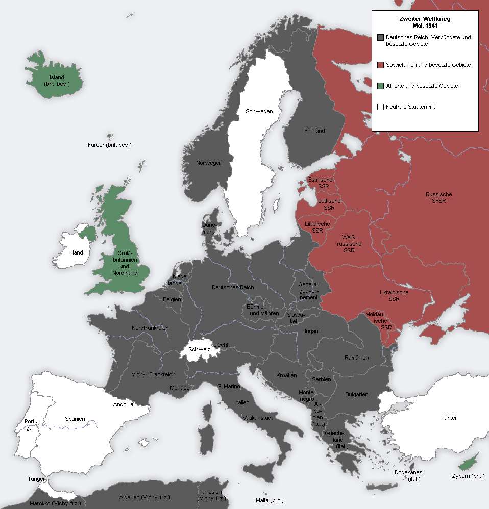 europa înainte de operațiunea barbarossa