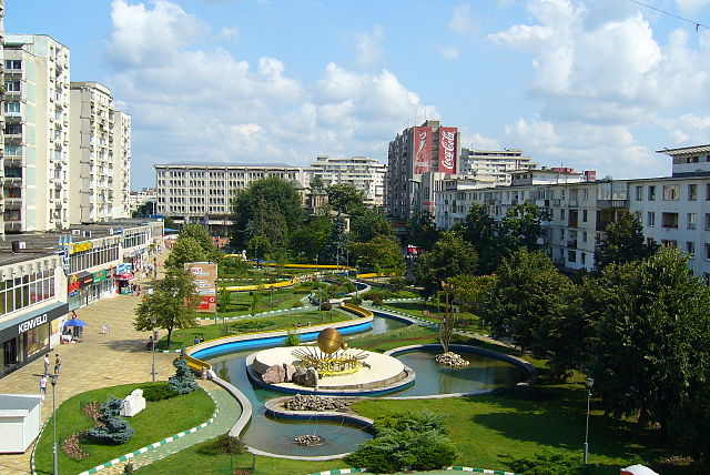 centrul orașului pitești