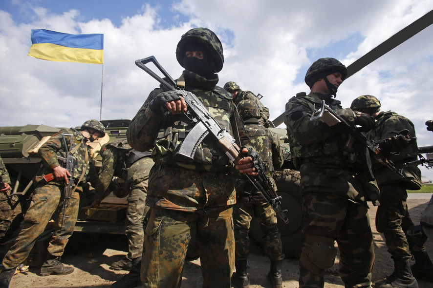 soldați în conflictul din ucraina