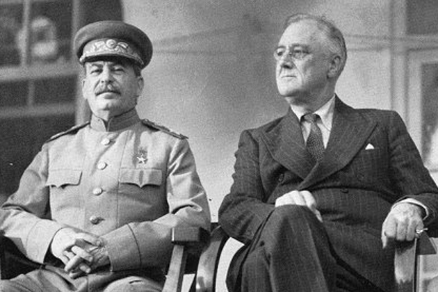 stalin și roosevelt