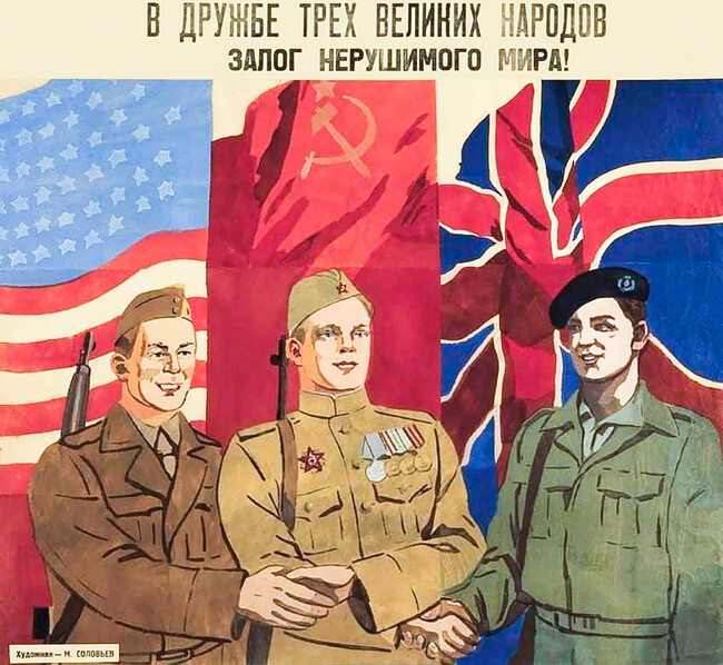 prietenia dintre urss, sua și imperiul britanic